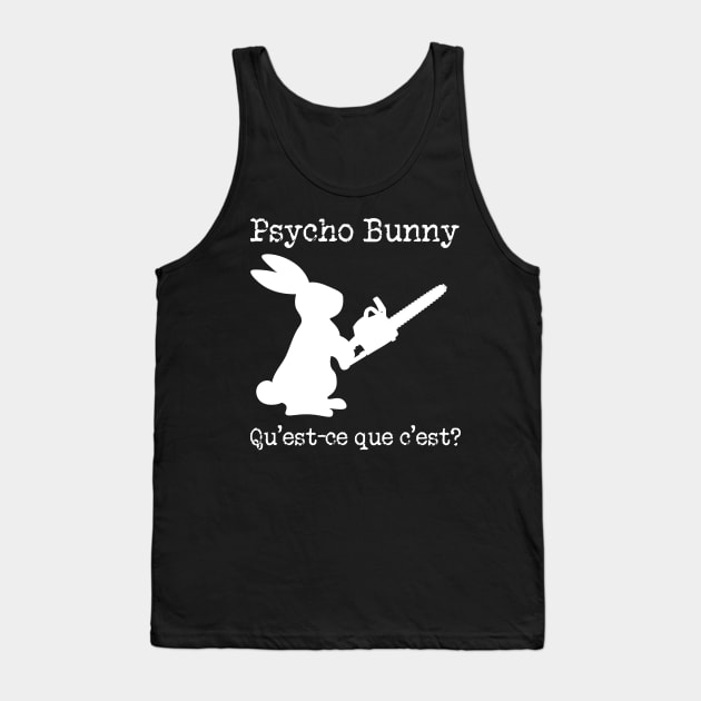 Psycho Bunny Tank Top by Daz Art & Designs